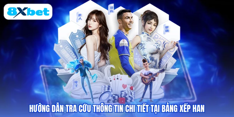 Hướng dẫn tra cứu thông tin chi tiết tại bảng xếp han
