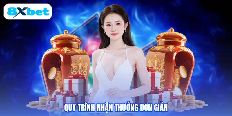 Quy trình nhận thưởng đơn giản